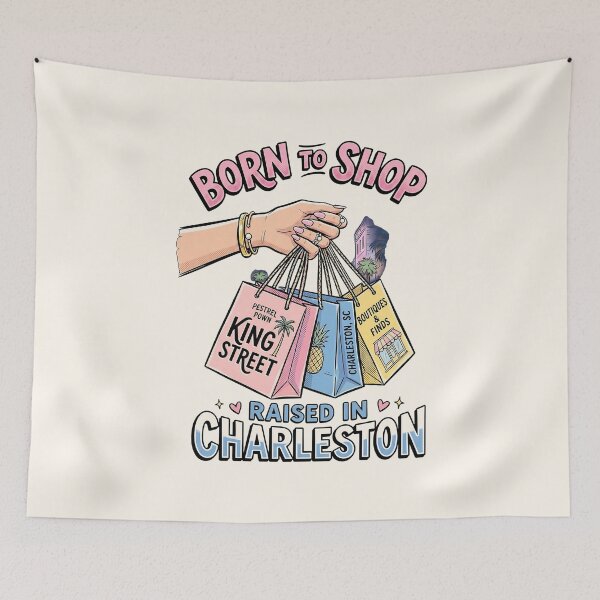 Item preview, Charleston Shopping King Street Fashion designed and sold by SplashTastic.