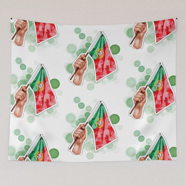 Item preview, Hand Holding Portugal Flag Patriotic Portuguese Design designed and sold by iamKRUK.