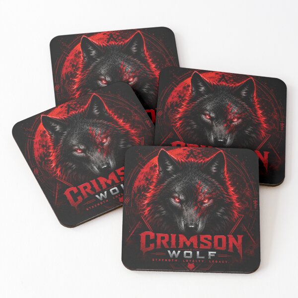 Item preview, Crimson Wolf designed and sold by RiteshCenter .