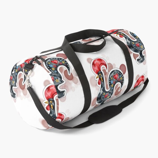 Item preview, Black Barcelos Rooster Traditional Portugal Symbol Design designed and sold by iamKRUK.