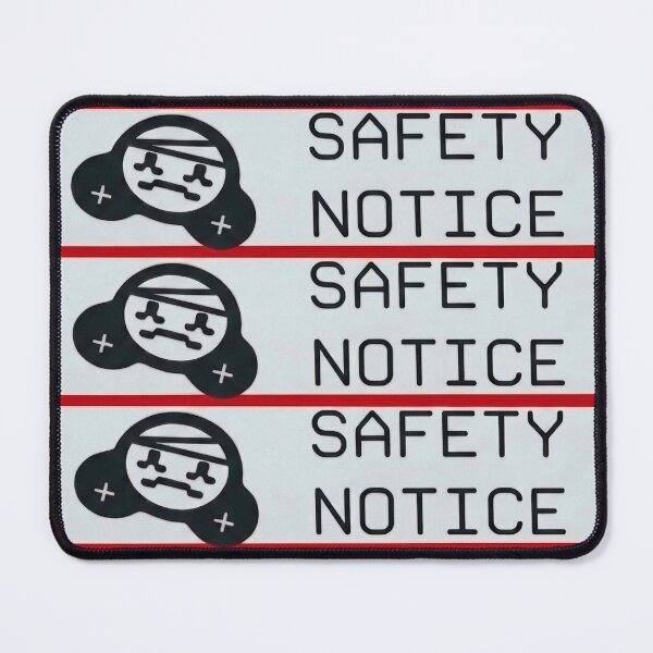Item preview, Space Mascot Safety Sign - MARATHON designed and sold by FigNewto.