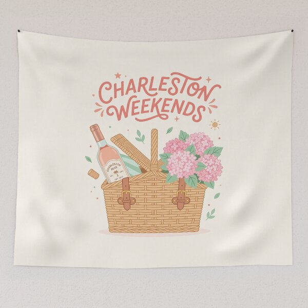 Item preview, Charleston Weekends Picnic Rose Garden designed and sold by SplashTastic.