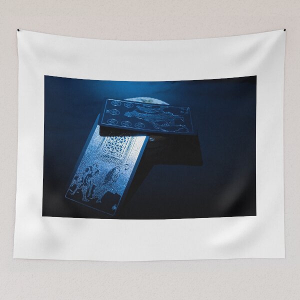 Item preview, Midnight Tarot Cards | Dark Mystic Blue Gothic Photography designed and sold by PrezSwan.