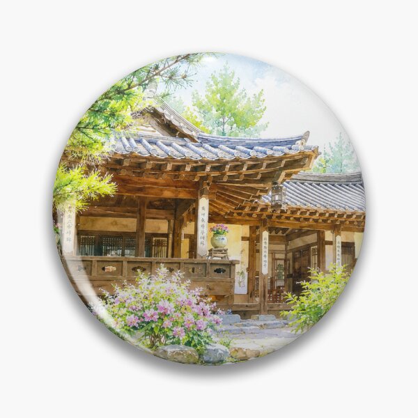 Item preview, Peaceful Korean Hanok Garden designed and sold by Palace1979.