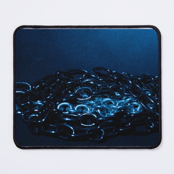 Item preview, Entangled Chains | Dark Blue Gothic Abstract Photography designed and sold by PrezSwan.