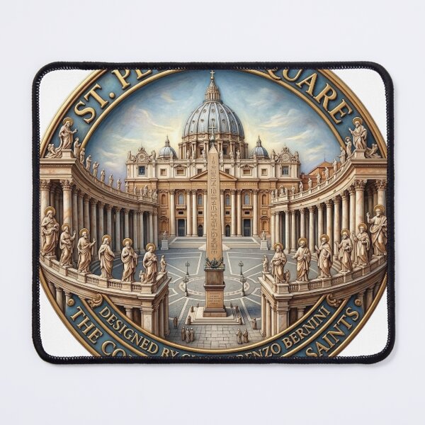 Item preview, ST. PETER'S SQUARE VATICAN CITY designed and sold by likbatonboot.