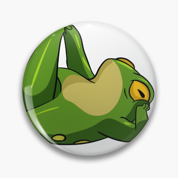 Item preview, Funny Yoga Frog Stretching Kawaii Sticker Design designed and sold by LYAN-STORE.