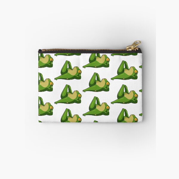 Item preview, Funny Yoga Frog Stretching Kawaii Sticker Design designed and sold by LYAN-STORE.