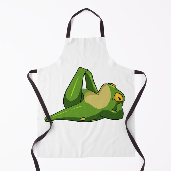 Item preview, Funny Yoga Frog Stretching Kawaii Sticker Design designed and sold by LYAN-STORE.