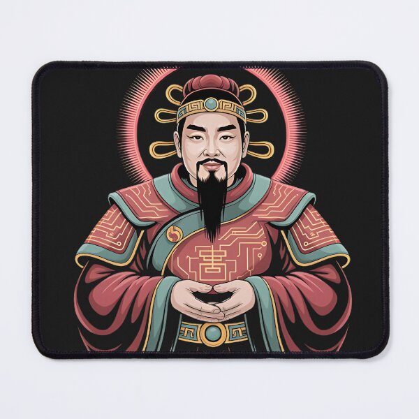 Item preview, Caishen Cyberpunk God of Wealth T-Shirt designed and sold by 无限丰富.