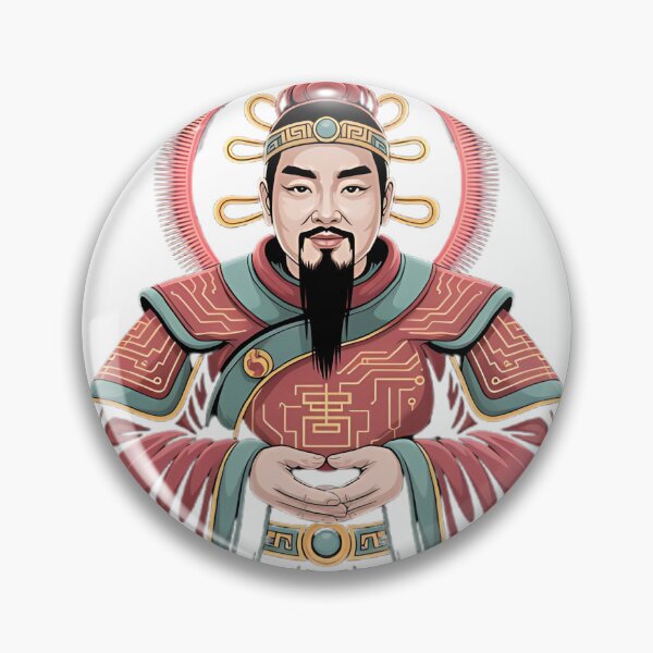 Item preview, Caishen Cyberpunk God of Wealth T-Shirt designed and sold by 无限丰富.