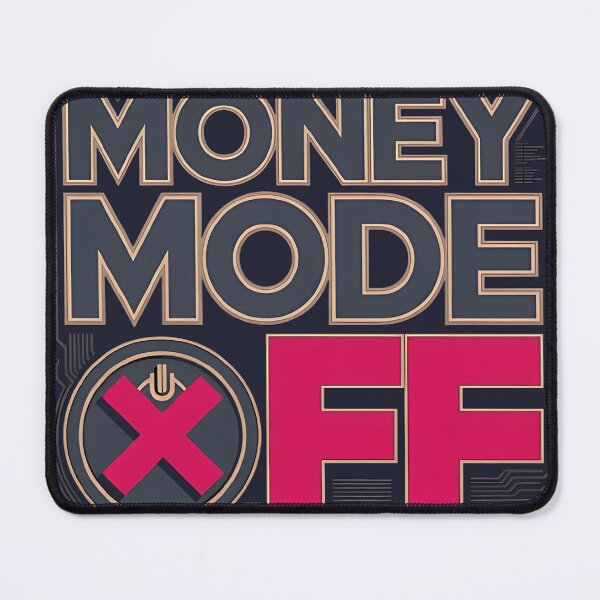 Item preview, Money Mode OFF Cyberpunk Dark Series T-Shirt designed and sold by 无限丰富.