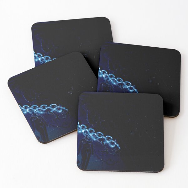 Item preview, Chained Tarot Cards | Dark Gothic Blue Aesthetic Photography designed and sold by PrezSwan.