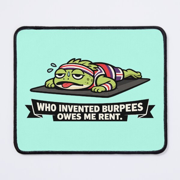 Item preview, Funny Frog Burpee Gym HIIT Workout Gift designed and sold by Gentlestate.