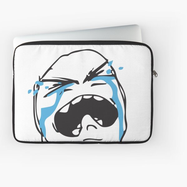 Troll Face Le Me Poker Face with stoic face and no smile not amused  internet memes reaction face HD HIGH QUALITY Laptop Sleeve for Sale by  iresist