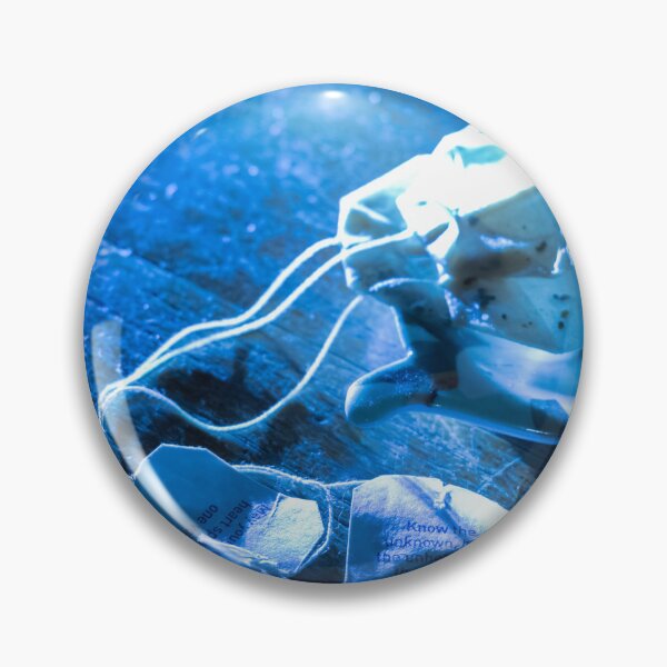 Item preview, Midnight Tea Tags | Moody Blue Dark Academia Photography designed and sold by PrezSwan.