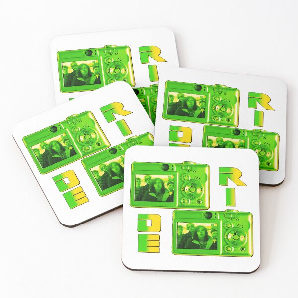 Item preview, Two Green Yellow Camera Noise Pop designed and sold by ShadeFall.
