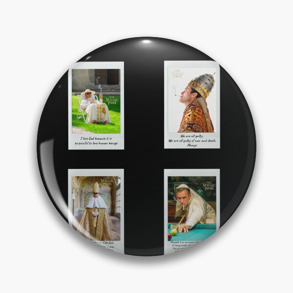 Item preview, The Young Pope Quotes Painted HD Art designed and sold by DiverseDazzle.