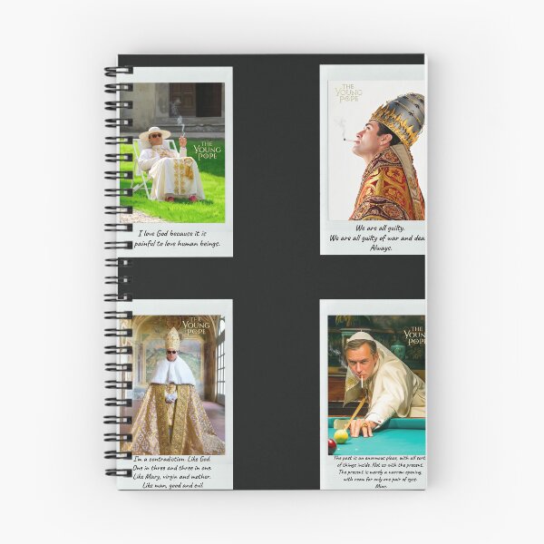 Item preview, The Young Pope Quotes Painted HD Art designed and sold by DiverseDazzle.