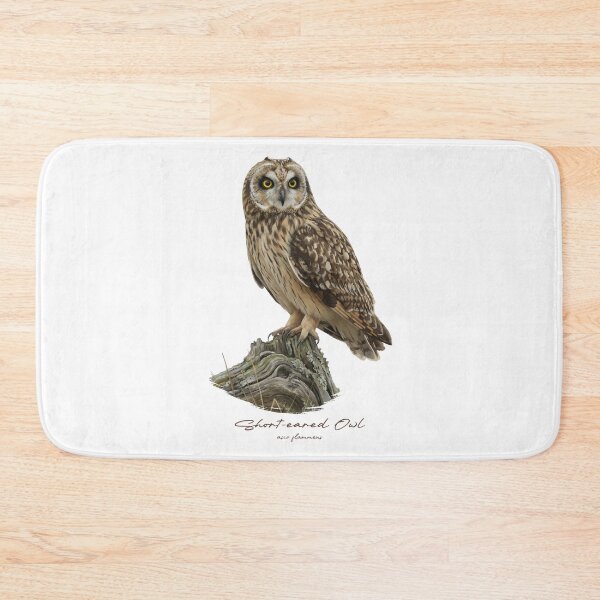 Item preview, Short-eared Owl on Rustic Branch designed and sold by Takeda-art.
