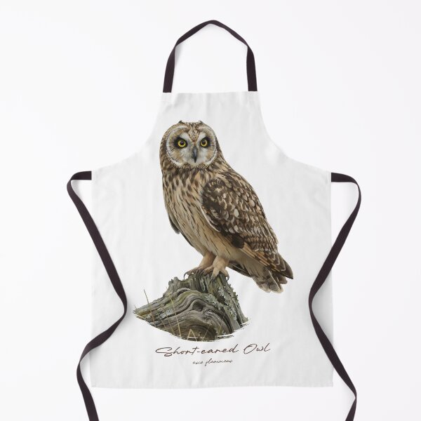 Item preview, Short-eared Owl on Rustic Branch designed and sold by Takeda-art.