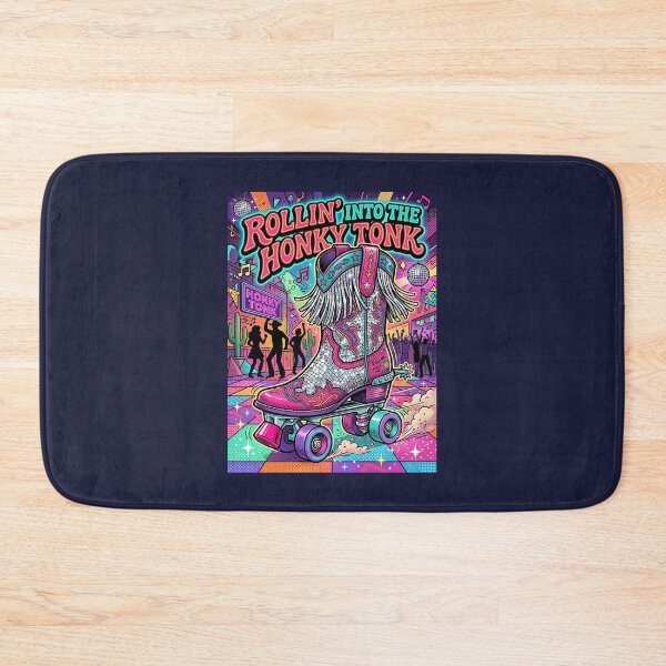 Item preview, Honky Tonk Disco Cowboy Roller Skate designed and sold by SplashTastic.
