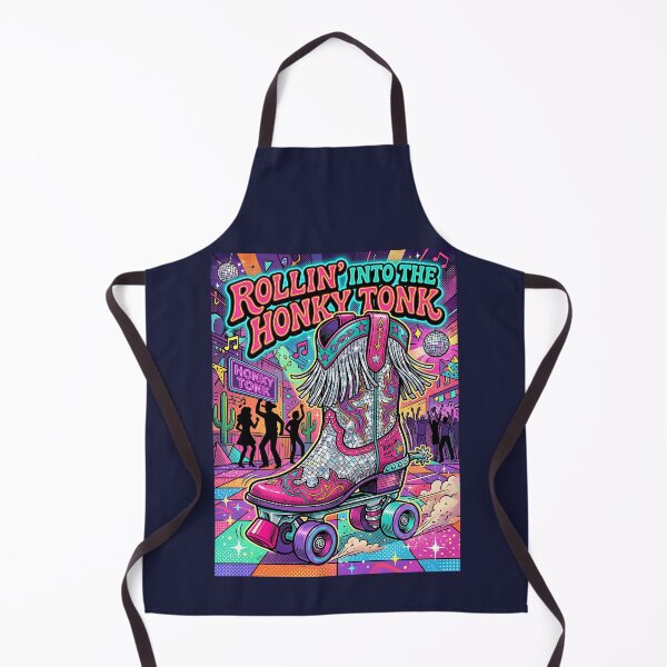 Item preview, Honky Tonk Disco Cowboy Roller Skate designed and sold by SplashTastic.