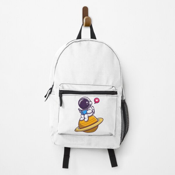 Item preview, Cute Astronaut Reading Book on Saturn Planet designed and sold by aacroquet.