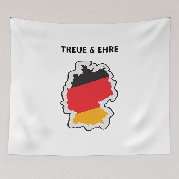 Item preview, Germany Treue und Ehre Map Flag designed and sold by AVNGR-Design.