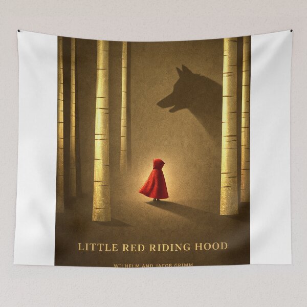 Item preview, Little Red Riding Hood Minimalistic design by Lulu Leb designed and sold by LuluLeb.