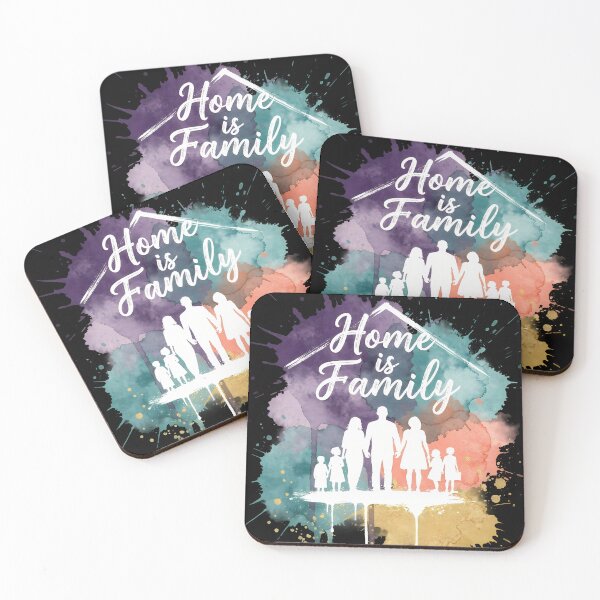 Item preview, Home Is Family Watercolor Design designed and sold by Ekracreatives.