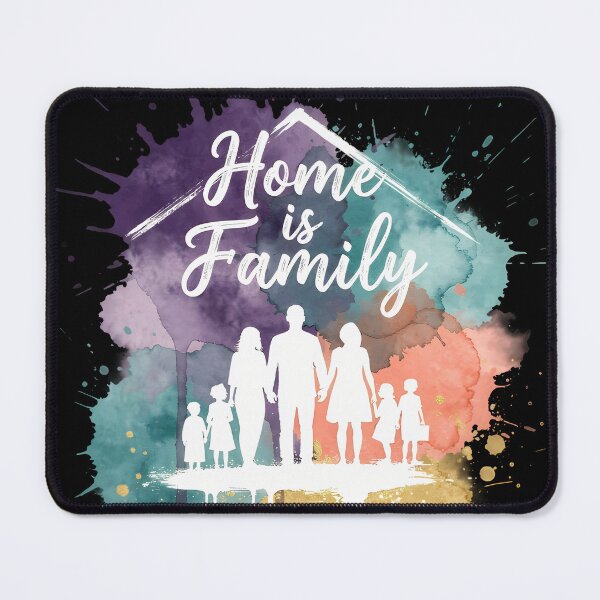 Item preview, Home Is Family Watercolor Design designed and sold by Ekracreatives.