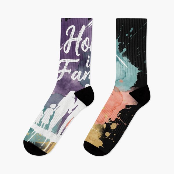 Item preview, Home Is Family Watercolor Design designed and sold by Ekracreatives.