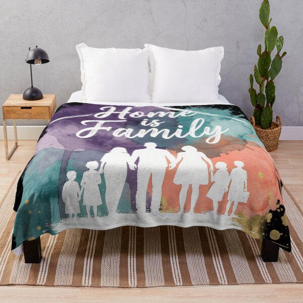 Item preview, Home Is Family Watercolor Design designed and sold by Ekracreatives.