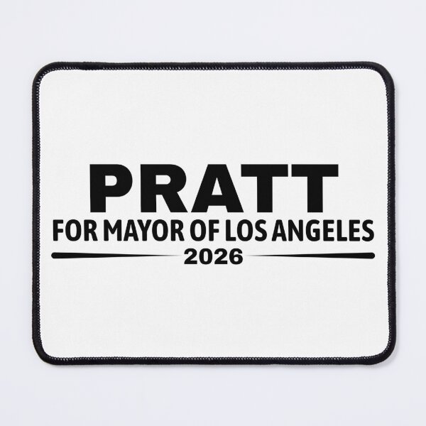 Item preview, Pratt for Mayor of Los Angeles 2026 Funny Political Election T-Shirt designed and sold by Teetreasure2.