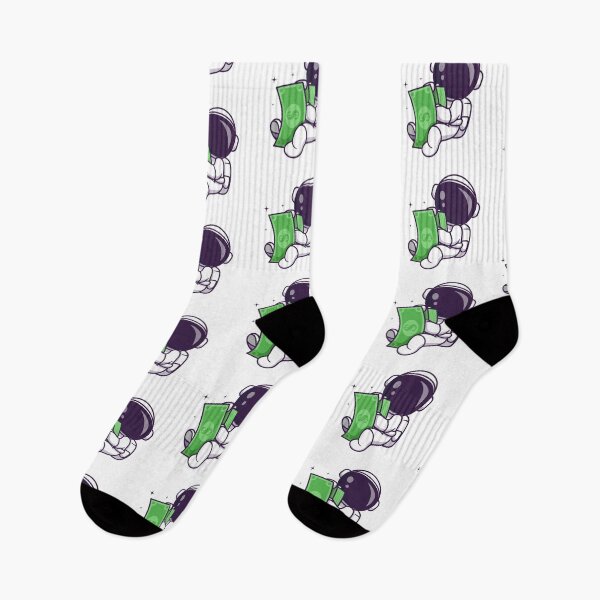 Item preview, Astronaut Counting Money Cash in Space designed and sold by aacroquet.