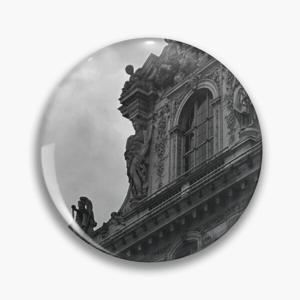 Item preview, grayscale louvre designed and sold by printsbyjesse.