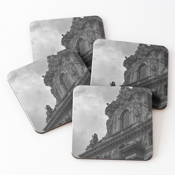 Item preview, grayscale louvre designed and sold by printsbyjesse.
