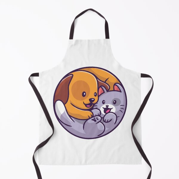 Item preview, Cute Dog and Cat Best Friends Hugging designed and sold by aacroquet.