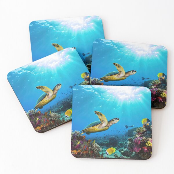 Item preview, a sun-drenched coral reef designed and sold by psychoshadow.