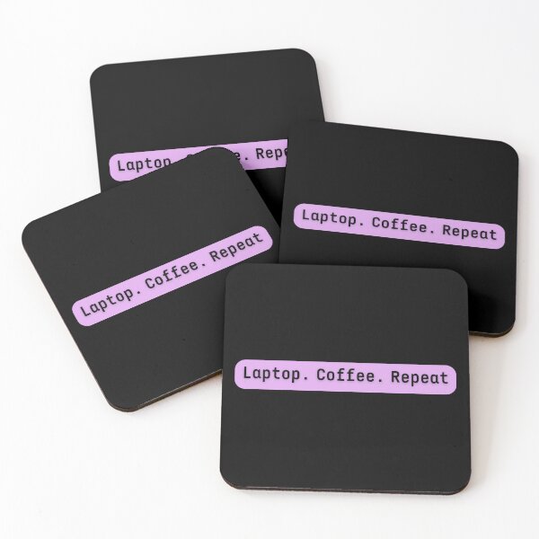 Item preview, Laptop. Coffee. Repeat. designed and sold by alaa9898.