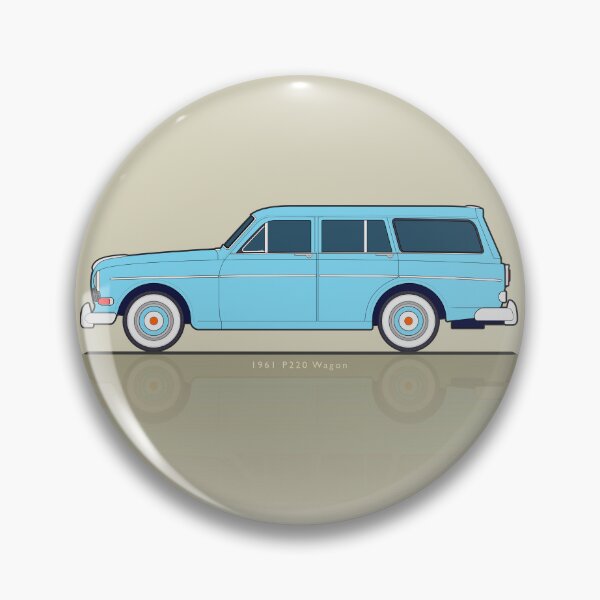 Item preview, The Art of Wheels: Volvo P220 Amazon Wagon - Flat Colour designed and sold by anuaramir.