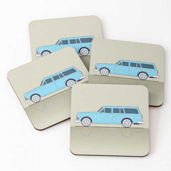 Item preview, The Art of Wheels: Volvo P220 Amazon Wagon - Flat Colour designed and sold by anuaramir.