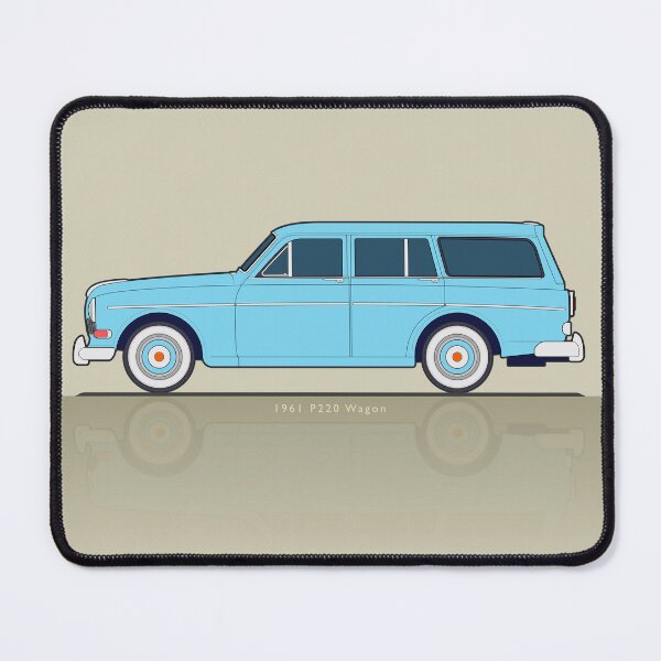 Item preview, The Art of Wheels: Volvo P220 Amazon Wagon - Flat Colour designed and sold by anuaramir.
