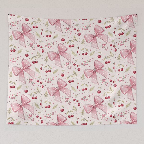 Item preview, Pink Cherry Coquette designed and sold by ClariseDesigns.