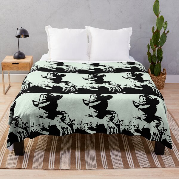 Item preview, COWBOY TEE SHIRTS, SILHOUETTE STYLE FIND THIS ON HOODIES, SINGLETES, TANK TOPS AND MORE designed and sold by Barbara Jean Photo Art And Design.