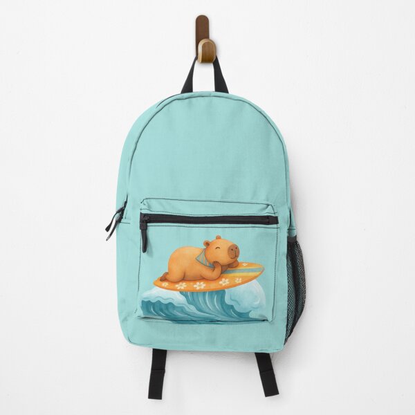 Item preview, Surfing Capybara Wave Rider designed and sold by Ivy-Triggs.