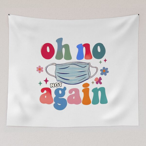 Item preview, Oh no, not again - face mask designed and sold by Stefrait-7.