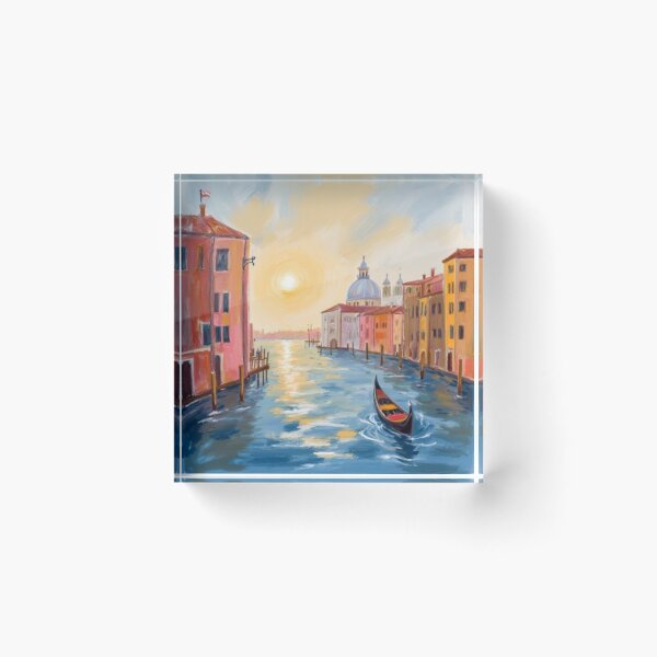 Item preview, beautiful Venice oil painting designed and sold by cloudzer0000.