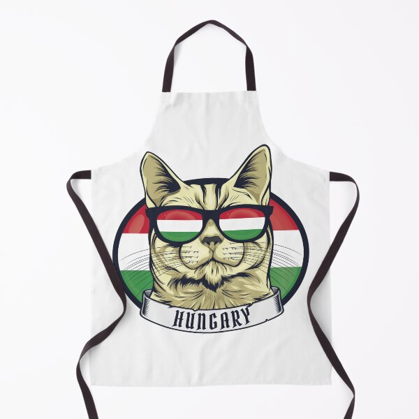 Item preview, Cool Magyar Cat – Funny Hungary Flag Sunglasses Cat Design designed and sold by EmeraldeaDesign.